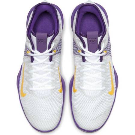 Nike LeBron Witness IV White/Voltage Purple