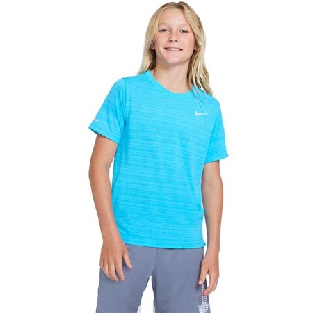 Koszulka dziecięca Nike Df Ss Miler Top blue DD3055-447