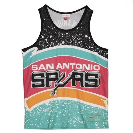 Koszulka męska bezrękawnik Mitchell & Ness NBA SA Spurs Tank Top
